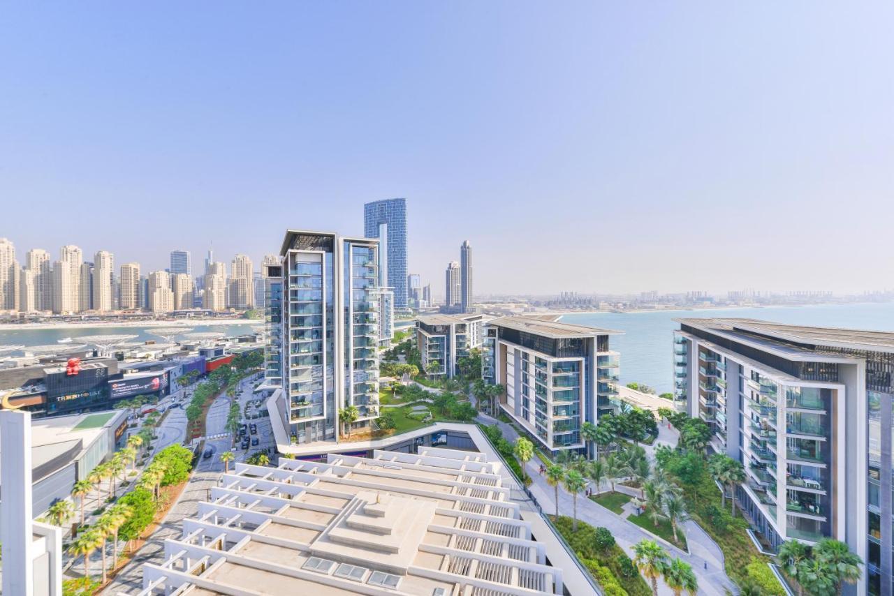 Luxe 3 Bedroom Oceanfront Apartment In The Heart Of Bluewaters Island Dubai Buitenkant foto
